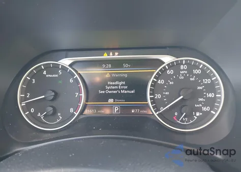 2025 Nissan Sentra Sr from USA, damaged, VIN 3N1AB8DV0SY311748